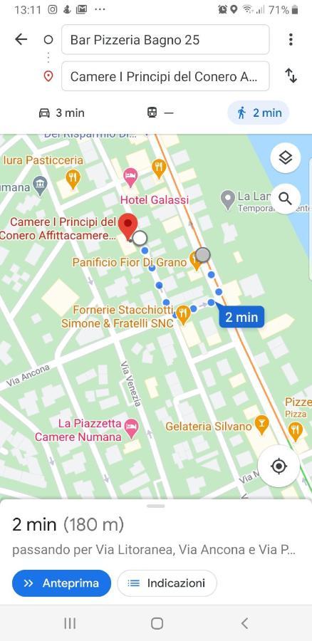 Affittacamere I Principi Del Conero 누마나 외부 사진